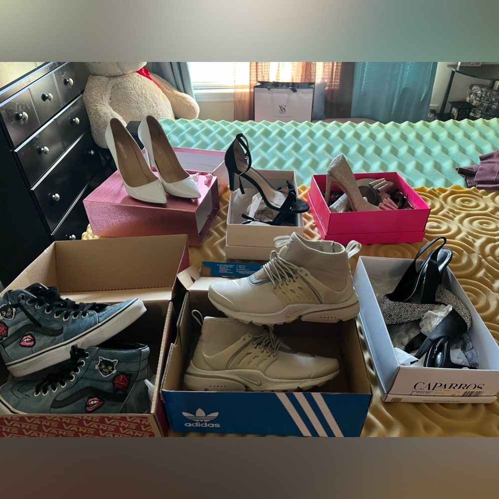 Gently worn shoes